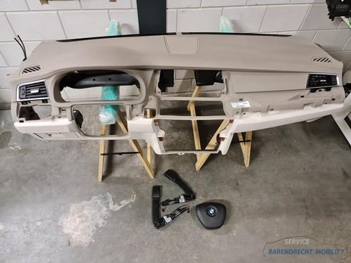 Airbagset BMW F07 5 serie Gran Turismo GT beige dashboard st, Auto-onderdelen, Overige Auto-onderdelen, BMW, Gebruikt