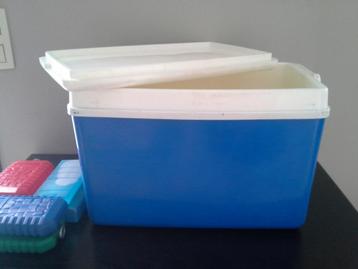 Frigobox met koelelementen, Enlèvement, Utilisé, Glacières, Élément de refroidissement