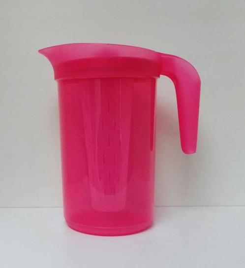 Tupperware™ « Schenkkan Illumina » 2 liter + filter - roze, Huis en Inrichting, Keuken | Tupperware, Nieuw, Bak of Kom, Paars