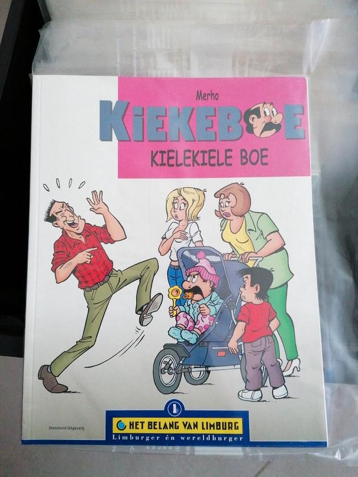 Stripverhalen 100 st Reeks Het Belang van Limburg, Collections, Personnages de BD, Comme neuf, Schtroumpfs, Enlèvement