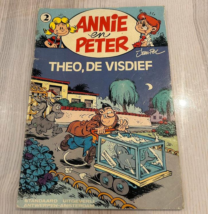 Strip Annie en Peter: Theo, de visdief, Boeken, Stripverhalen, Ophalen of Verzenden