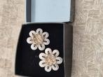 Antieke zilveren filigraan bloem oorbellen in mooie staat, Handtassen en Accessoires, Antieke sieraden, Ophalen of Verzenden, Oorbellen