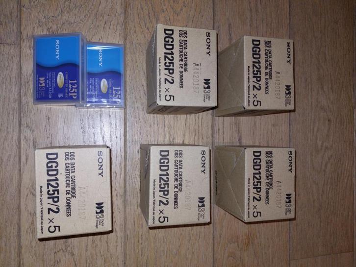 28 data cartouche sony DSS3 DGD125P/2, Computers en Software, Beschrijfbare discs, Nieuw, Overige typen, Ophalen