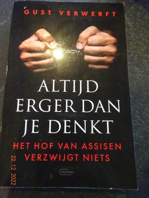 Altijd erger dan je denkt Auteur: Gust Verwerft **NIEUW **, Livres, Politique & Société, Neuf, Enlèvement ou Envoi