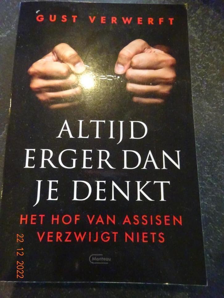 Altijd erger dan je denkt Auteur: Gust Verwerft **NIEUW **, Boeken, Politiek en Maatschappij, Nieuw, Ophalen of Verzenden