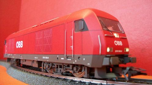 Hercules Rh2016 ÖBB -MÄRKLIN DIGITAL MFX H0 diesellocomotief, Hobby en Vrije tijd, Modeltreinen | H0, Gebruikt, Locomotief, Wisselstroom