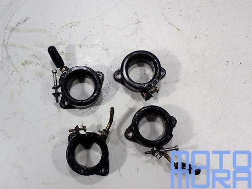 Inlaatrubbers voor de Kawasaki ZX6R 2000 - 2002 ZX-6R ZX6-R, Motoren, Onderdelen | Kawasaki, Gebruikt, Ophalen of Verzenden