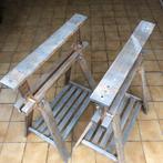 IKEA MITTBACK Schragen - berken 58x70/93 cm, Ophalen, Gebruikt