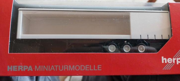 H0LK 0712 TRAILERS 1/86, Hobby en Vrije tijd, Modelauto's | 1:87, Nieuw, Bus of Vrachtwagen, Herpa, Ophalen of Verzenden