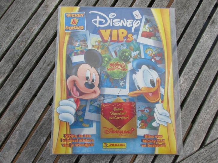 Mickey en Donald DISNEY VIPS 2009., Verzamelen, Disney, Zo goed als nieuw, Plaatje of Poster, Mickey Mouse, Ophalen of Verzenden