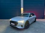 Audi E-tron 55 / 2019 / full-option / black ed / 22 inch, Auto's, Automaat, USB, Elektrisch, 5 zetels