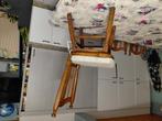 Eiken stoelen, Huis en Inrichting, Stoelen, Ophalen, Gebruikt, Vijf, Zes of meer stoelen