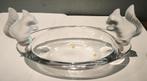 Glazen schaal met 2 eekhoorns, Moins de 25 cm, Moins de 100 cm, Comme neuf, Enlèvement