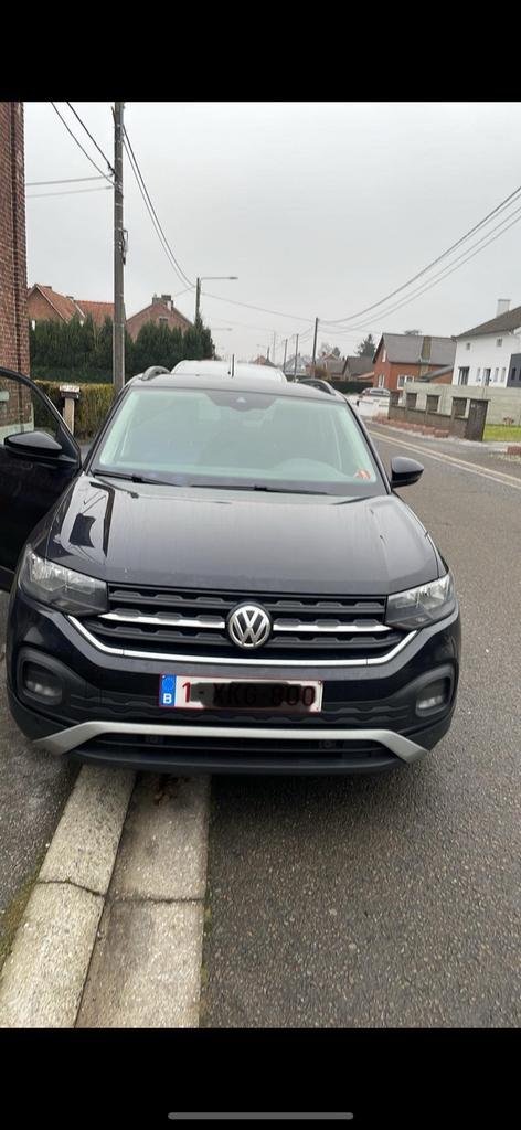 Vw t cross 1.0 essance 2020, Autos, Volkswagen, Particulier, Caméra, Noir, Noir, Enlèvement