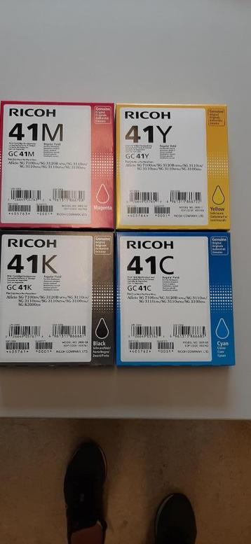 Ricoh 41k/41c/41m/41j beschikbaar voor biedingen