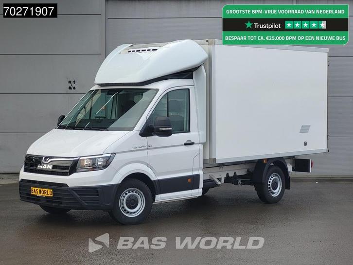 MAN TGE 3.140 Koelwagen Zijdeur Carrier CITIMAX 280 Bakwagen, Auto's, Bestelwagens en Lichte vracht, Bedrijf, Te koop, Airconditioning