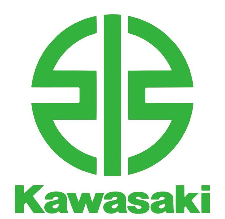 sticker kawasaki logo, Auto diversen, Tuning en Styling, Ophalen of Verzenden