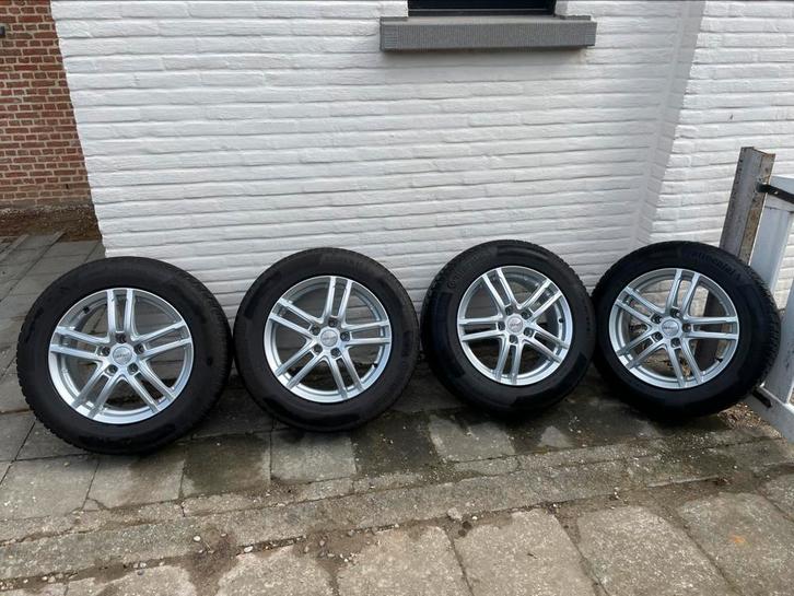 Winterbanden + velgen Dezent 215/65 R 17 T, Auto-onderdelen, Banden en Velgen, Band(en), Winterbanden, 17 inch, 215 mm, Personenwagen