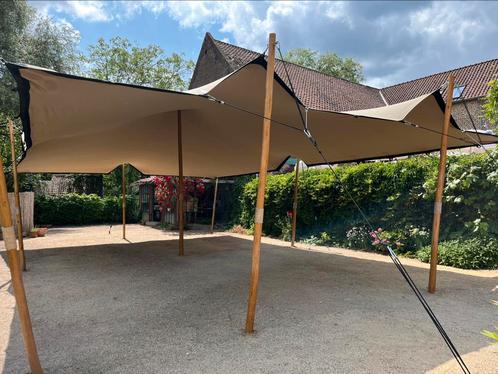 Stretchtent te huur Limburg, verschillende maten., Tuin en Terras, Partytenten, Zo goed als nieuw, Ophalen