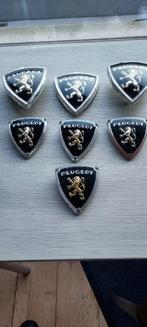 lot van 7 Peugeot emblemen, Verzamelen, Merken en Reclamevoorwerpen, Verzenden, Gebruikt, Overige typen