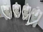 3 x Mannequin - paspop dames bovenlichaam met armen, Antiek en Kunst, Ophalen