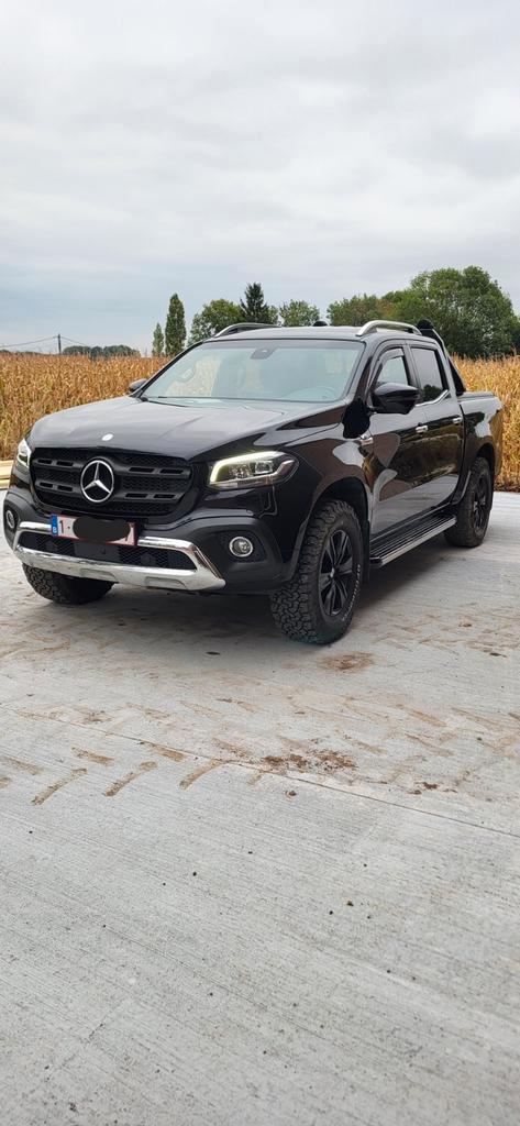 Mercedes-Benz x350d, Auto's, Bestelwagens en Lichte vracht, Particulier, Trekhaak, Mercedes-Benz, Alcantara, Ophalen