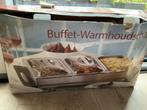 Buffetwarmer Chafing dish 3 bakken, Huis en Inrichting, Ophalen, Zo goed als nieuw