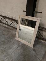 spiegel - ophangbaar - duurzaam eiken kader, Comme neuf, Rectangulaire, Enlèvement, Moins de 100 cm