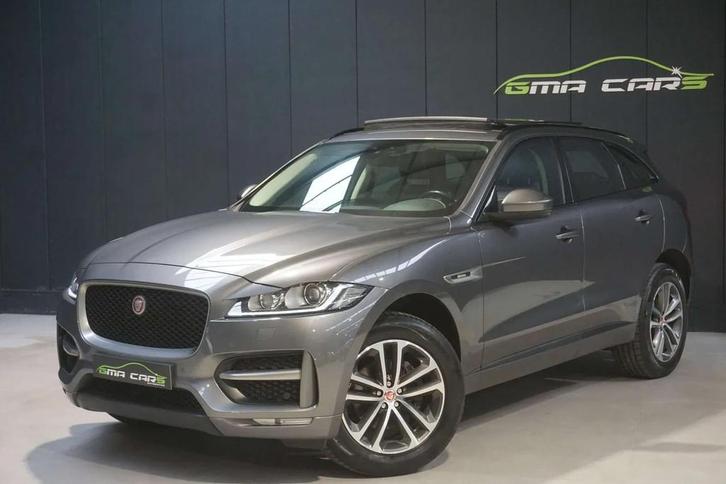 Jaguar F-Pace 25t AWD R-Sport Benzine Automaat-Nav-Pano-Gara, Auto's, Jaguar, Bedrijf, Te koop, F-Pace, ABS, Achteruitrijcamera
