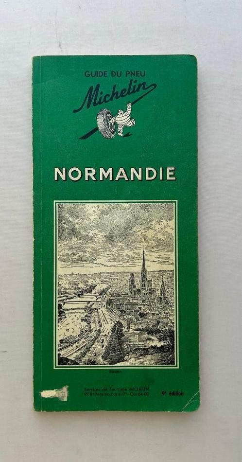 oude vintage Guide Michelin Guide Vert Normandie, Antiek en Kunst, Curiosa en Brocante, Ophalen of Verzenden