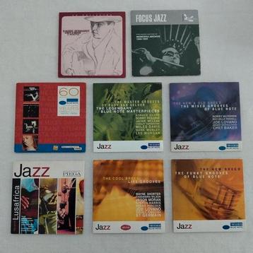 8 jazz compilatie CD's - blue note beschikbaar voor biedingen