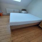 Lit avec matelas et sommier, Ophalen, Tweepersoons, 140 cm, Zo goed als nieuw