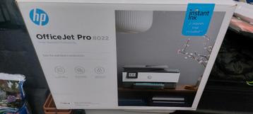 HP OfficeJet Pro 8022 alles-in-één printer beschikbaar voor biedingen