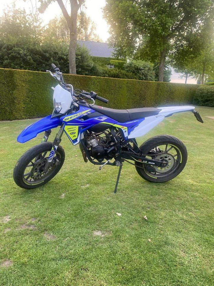 Sherco 50cc, Fietsen en Brommers, Brommers | Crossbrommers, Zo goed als nieuw, Overige merken, Ophalen