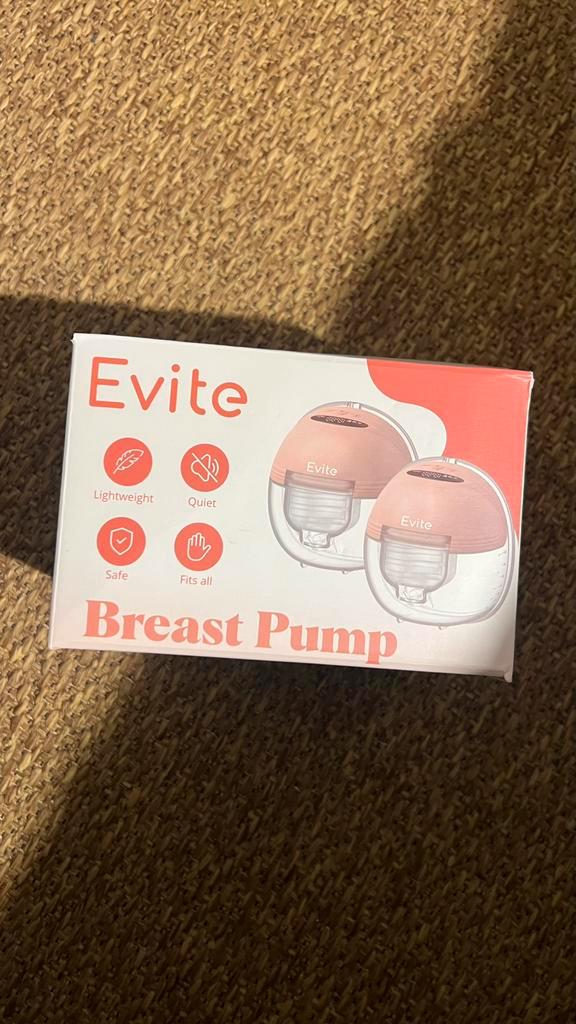 Evite Elektrische Draadloze Borstkolf – Set van 2, Kinderen en Baby's, Babyvoeding en Toebehoren, Zo goed als nieuw, Borstkolf