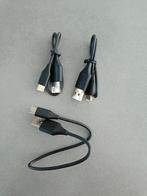 Usb-a naar usb-c kabels: pakket van 3 nieuwe kabels, Ophalen of Verzenden, Nieuw
