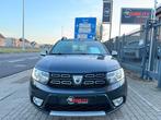 Dacia Sandero Stepway Automaat 2018 075000km 0.9tce Navi Pdc, Autos, Argent ou Gris, Achat, 898 cm³, Euro 6