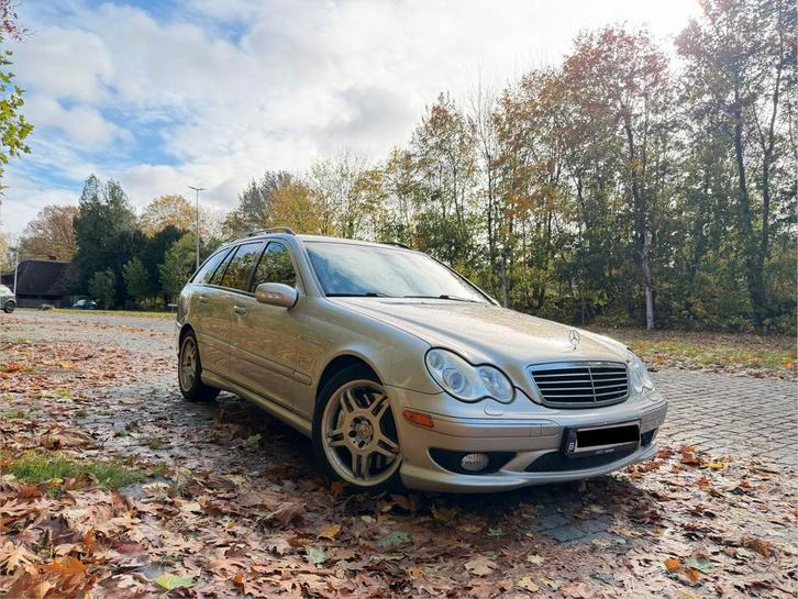 Mercedes C32 AMG Utilitaire/Lichtevracht, Auto's, Mercedes-Benz, Particulier, C-Klasse, ABS, Airbags, Airconditioning, Alarm, Android Auto