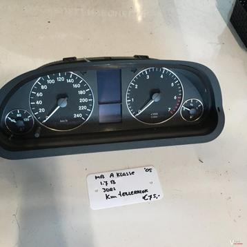 Mercedes  A klasse 1.7 B 3drs 2005  Km Tellerklok A 169 540  beschikbaar voor biedingen