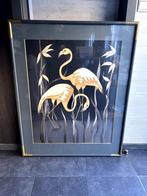 Flamingo schilderij, Antiek en Kunst, Ophalen