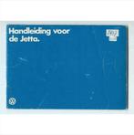 Volkswagen Jetta Instructieboekje 1982 #1 Nederlands, Autos : Divers, Modes d'emploi & Notices d'utilisation, Enlèvement ou Envoi