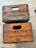 Schweppes kratten, Huis en Inrichting, Ophalen, Gebruikt, Grenenhout