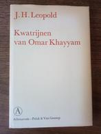 Kwatrijnen van Omar Khayyam - J.H. Leopold, Boeken, Gedichten en Poëzie, Gelezen, Ophalen of Verzenden, J.H. Leopold, Eén auteur