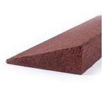 Rubberen tegelrand schuin, Sport en Fitness, Ophalen, Nieuw, Bruin, Materiaal