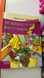 Geronimo Stilton - De rimboe in met Patty Spring, Ophalen of Verzenden, Zo goed als nieuw, Geronimo Stilton