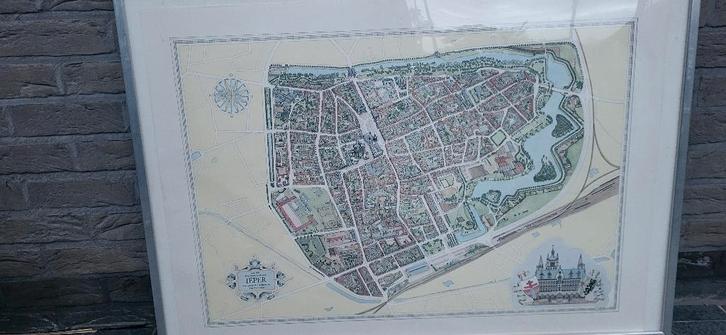 kunstkaart Ieper, Antiek en Kunst, Kunst | Schilderijen | Klassiek, Ophalen