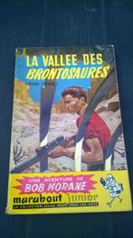 Bob Morane: La Vallée des Brontosaures – Marabout 54, Livres, VERNES, Une BD, Utilisé, Envoi