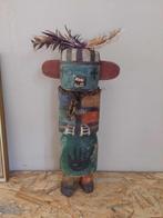 Statue amérindienne de 36 cm de haut en bois, Enlèvement