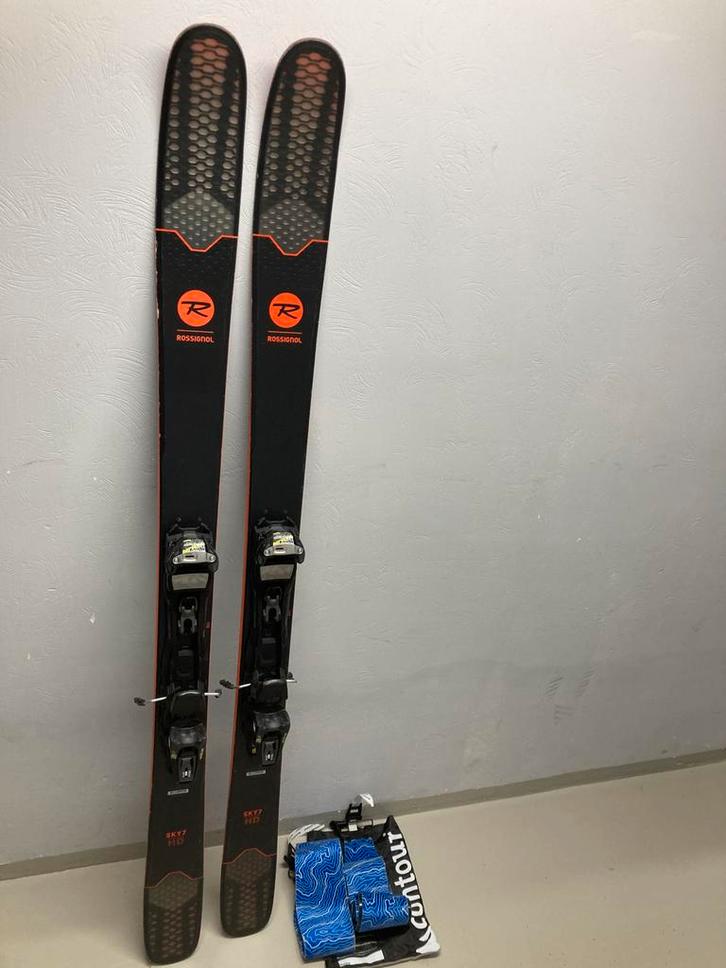 Rossignol Sky 7 HD in 172cm, Marker Tour F12, Contour vellen, Sport en Fitness, Skiën en Langlaufen, Zo goed als nieuw, Ski, Rossignol