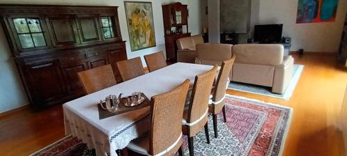 Donker eiken massieve eetkamer, Huis en Inrichting, Kasten | Buffetkasten, Ophalen